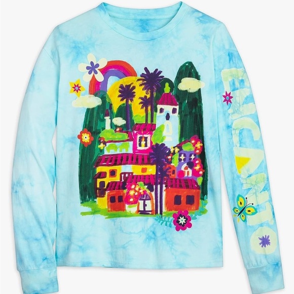 💕Disney Encanto Tie-Dye Long Sleeve T-Shirt for Adults - Picture 1 of 7